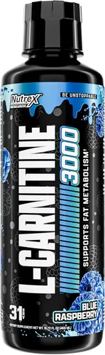 Miniatura 13 de Nutrex Research L-Carnitina 3000 (31 porciones, Berry Blast) Disparos líquidos, sin estimulantes Apoya la recuperación muscular para hombres