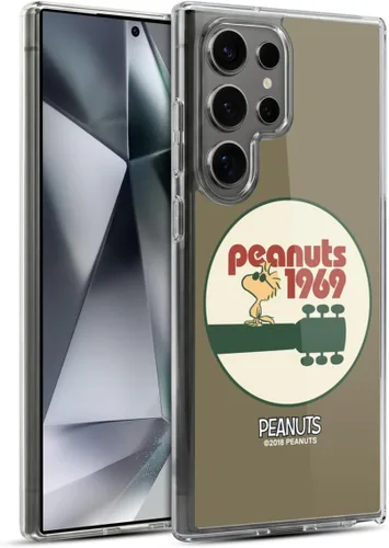 Miniatura 193 de Head Case Designs Funda de gel Woodstock 50th con licencia oficial de Peanuts Snoopy Guitar 1969 [protección de grado militar] compatible