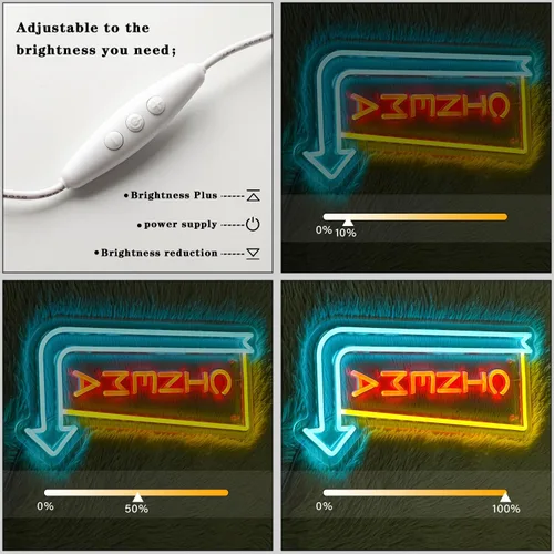 Miniatura 3 de Letrero de Neón de Cine Flecha de Luz de Neón para Decoración de Pared Luces de Neón LED para Cine Luces de Neón LED para Teatro en Casa Sala