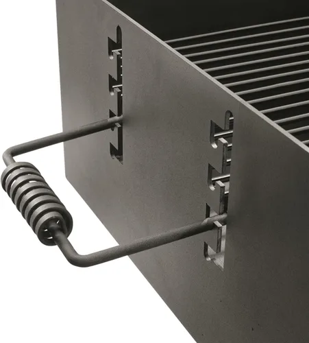 Miniatura 3 de Guide Gear Parrilla de barbacoa de carbón resistente estilo parque para campamento, cocina al aire libre, patio trasero, patio, parrillas