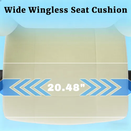Miniatura 7 de Silla ergonómica para juegos, silla para videojuegos con soporte lumbar de masaje y reposapiés, silla de computadora de tela con altura ajustable