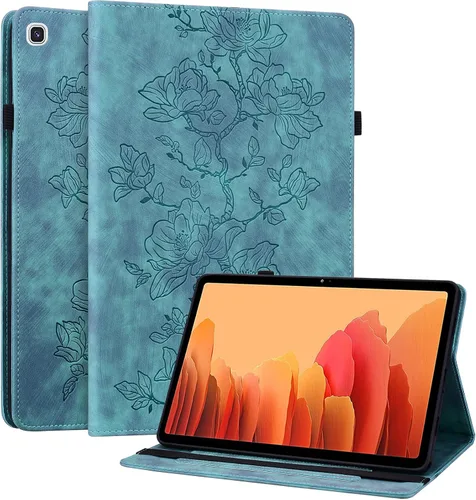 Miniatura 14 de Funda para Samsung Galaxy Tab S5e 10.5 2019 Modelo SM-T720/T725/T727, funda delgada de piel sintética con soporte multiángulo y soporte