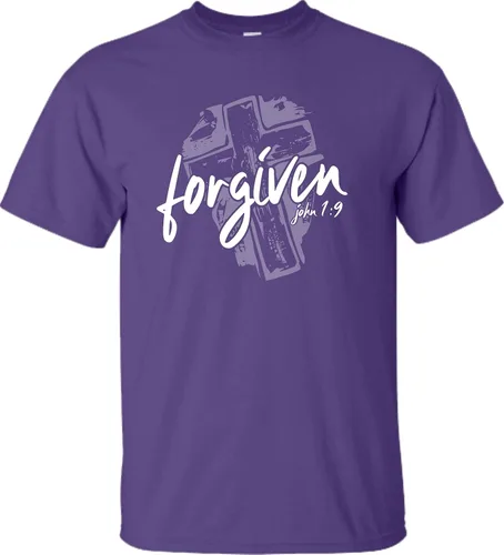 Miniatura 4 de Go All Out Camiseta de regalo cristiano con versículo bíblico Forgiven John 19 para adultos