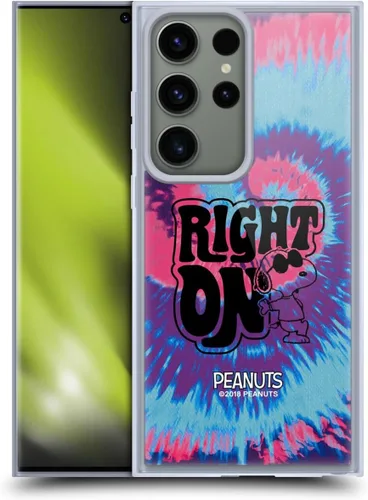 Miniatura 164 de Head Case Designs Funda de gel Woodstock 50th con licencia oficial de Peanuts Snoopy Guitar 1969 [protección de grado militar] compatible