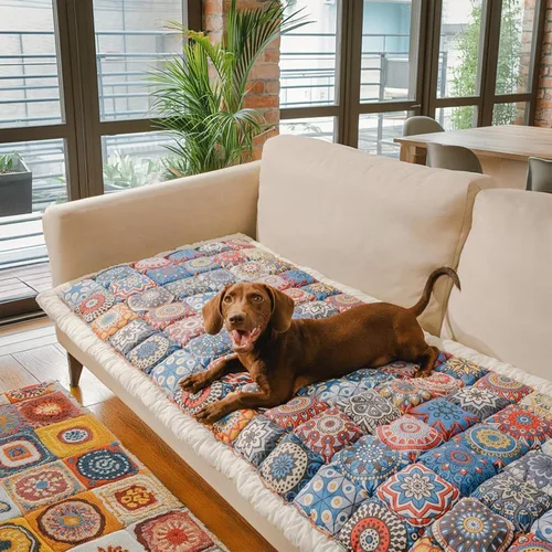 Miniatura 7 de FUNNY FUZZY Fundas de sofá para mascotas, fundas de sofá para perros, fundas de sofá lavables para perros, fundas protectoras de muebles