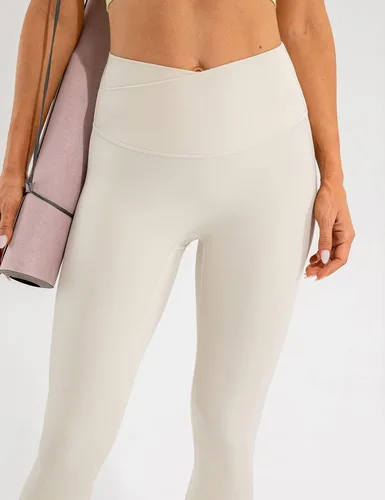 Miniatura 6 de Ukaste Leggings de yoga de cintura alta Studio Essential para mujer, sensación desnuda, longitud 78