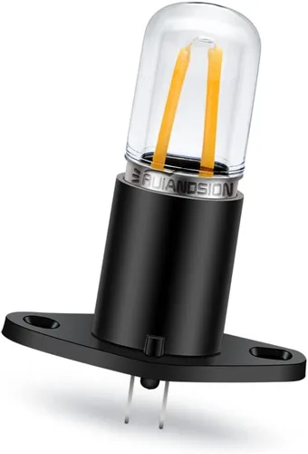 Miniatura 11 de Ruiandsion Z187 T170 Bombilla LED para Microondas Luz Blanca Cálida 110V 125V 130V 110-130V 2W Equivalente a 20W Bombilla de Filamento LED Reemplazo