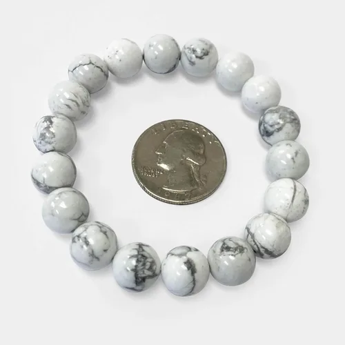 Miniatura 366 de Gem Avenue Handmade Round Bead Stretch Bracelet Unisex Natural Stone Beaded Jewelry for Men & Women, Elastic Wristband for Daily Wear