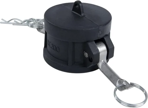 Miniatura 5 de Accesorios Camlock de polipropileno de 2 pulgadas, 2 piezas, tipo CC, tapa antipolvo, presión máxima de 125 psi