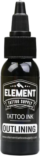 Miniatura 8 de Element Tattoo Supply - Tinta de tatuaje negra prémium - Tinta de tatuaje profesional y suministros para contorno, sombreado y mezcla - Tinta