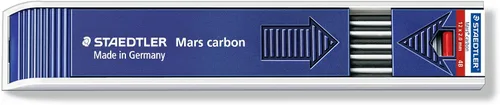 Miniatura 2 de STAEDTLER Mars Carbon Plomo, 0.079 in, 2B, 12 Plomo (200-2B)