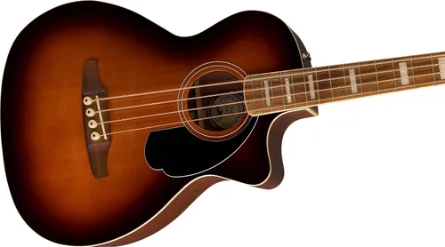 Miniatura 7 de Fender Kingman V2 - Bajo acústico, 4 cuerdas, pastilla de guitarra acústica Fishman Bass con afinador, ecualizador y control de fase