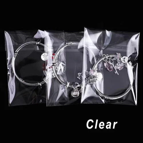 Miniatura 6 de Bolsas de celofán autosellantes, bolsa para galletas de 4 x 6 pulgadas, bolsas de celofán resellables transparentes autoadhesivas, 100