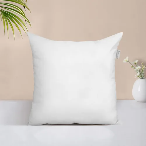 Acanva Inserto de almohada de primera calidad, forma cuadrada para cojín decorativo, cama, sofá, silla, 14 x 14 (1 unidad), color blanco