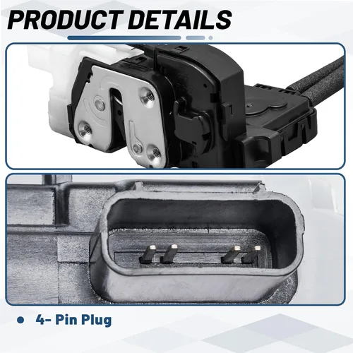 Miniatura 4 de KELOKE Actuador de Cerradura de Pestillo de Puerta Compatible con Hyundai Tucson 2011 2012 2013 2014 2015, Celda de Combustible 2016 2017. 2016-2017