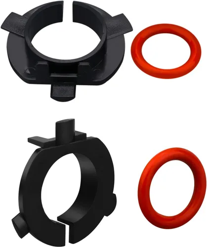 Alla Lighting Soporte adaptador de bombilla LED H7 con clip de retención H7 compatible con Sorento/Sportage R/Grand Santa Fe/K3/K4/K5, Sonata