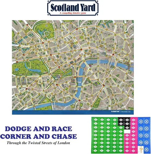 Miniatura 2 de Funskool Juego de mesa Scotland Yard (3-6 jugadores, 10+)
