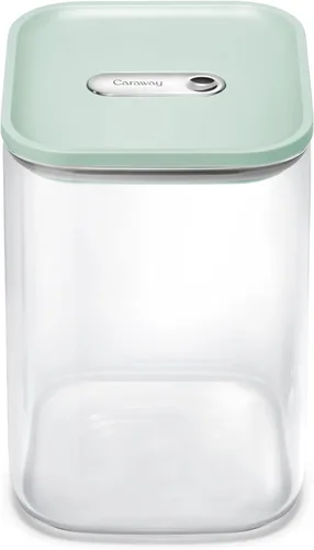 Miniatura 21 de Caraway 1 qt de vidrio Contenedor hermético de almacenamiento de alimentos con tapa – Contenedor de almacenamiento de cocina sin tóxicos, sin BPA