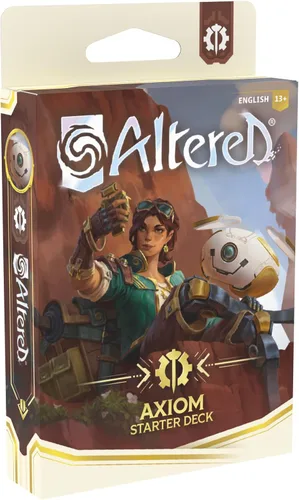 Equinox Altered: Beyond The Gates Axiom - Juego de 40 cartas con Sierra The Engineer, innovador juego sin combate, TCG coleccionable, a partir de 13