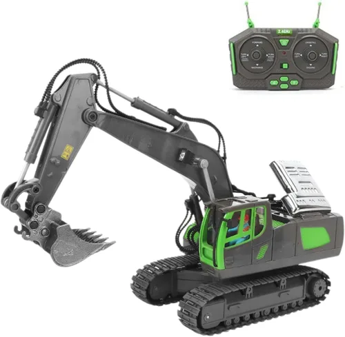 Miniatura 13 de Mudsterz - Camiones Mudsterz, Excavadora Mudsterz, Vehículo de construcción RC de 2.4GHz con luces geniales y sonidos reales, diseño de ingeniería