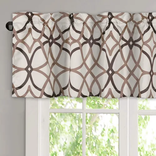 Miniatura 13 de H.VERSAILTEX Cenefas de cortina opacas para cocina/baño - Cenefas de ventana con aislamiento térmico para sala de estar/dormitorio con bolsillo