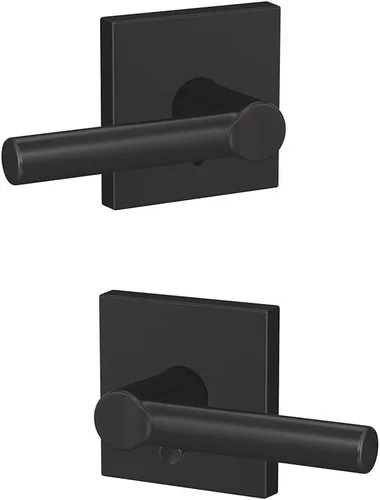 Miniatura 2 de Schlage Custom FC21 BRW 716 CEN Broadway - Manilla con cerradura Century para pasillos y armarios y baño, bronce envejecido