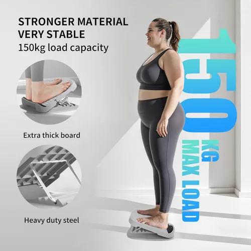 Miniatura 2 de PROIRON Slant Board, Adjustable Calf Stretch Board, Thick Heel Pad for Comfort Stretching, Calf Stretcher Incline Board, Anti Slip Surface & Base