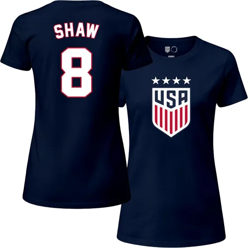 Miniatura 13 de Icon Sports Camiseta de algodón con licencia oficial del equipo nacional de fútbol femenino de EE. UU. - Mujeres - 67WCT