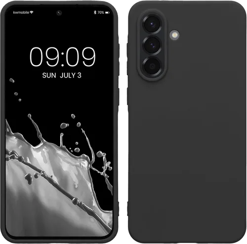Miniatura 188 de kwmobile Funda compatible con Samsung Galaxy A23 4G / 5G - Funda de silicona TPU metálica suave y delgada - Rojo oscuro metálico