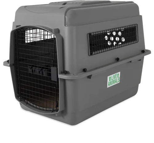 Miniatura 8 de Petmate Sky Kennel - Para aire y viajes, jaula para perros compatible con aerolíneas para mascotas de 50-70 lbs, perrera para perros resistente