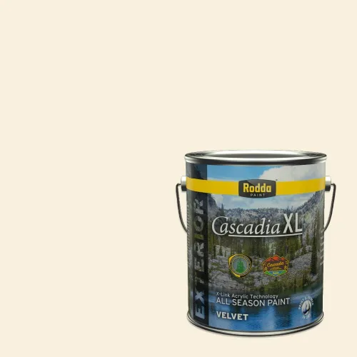 Miniatura 120 de Rodda Paint CASCADIA XL - Pintura satinada exterior e imprimación en uno, 1 galón, hoja de aloe