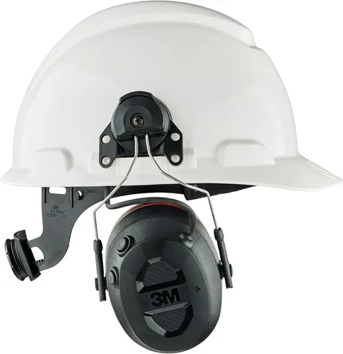 Miniatura 15 de 3M Pro-Protect + Cojines de Gel - Protector auditivo electrónico, clasificación de reducción de ruido (NRR) de 26 dB, orejeras Bluetooth, altavoces
