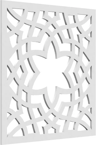 Miniatura 6 de París - Paneles de pared decorativos de madera con calado, extra pequeños, 7 3/8 pulgadas de ancho x 7 3/8 pulgadas de alto x 1/4 pulgadas de alto