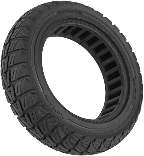 Miniatura 8 de Reemplazo de neumático sólido todoterreno de 9.5 x 2.5-6.1 para NIU KQi3 Pro/Max/Sport Scooter - Sin pinchazos, mantenimiento sin complicaciones