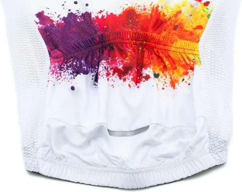Miniatura 7 de Camiseta de ciclismo para mujer Pro Team MTB, camiseta de verano para bicicleta
