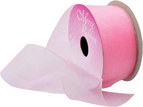 Miniatura 67 de Morex Ribbon 91803/100-609 Cinta de nailon Organdy, 5/8 pulgadas por 100 yardas, color rojo