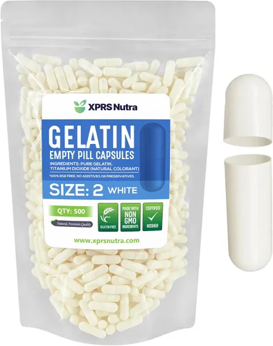 Miniatura 9 de XPRS Nutra Cápsulas vacías de tamaño 2 – 100 cápsulas vacías de gelatina – Pastillas de relleno de cápsulas de bricolaje – Cápsulas de gel de Multi