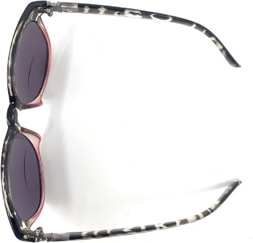Miniatura 4 de The Paris - Lentes de sol bifocales de lectura redondos, diseño de mariposa para mujer Tortuga rosa con humo