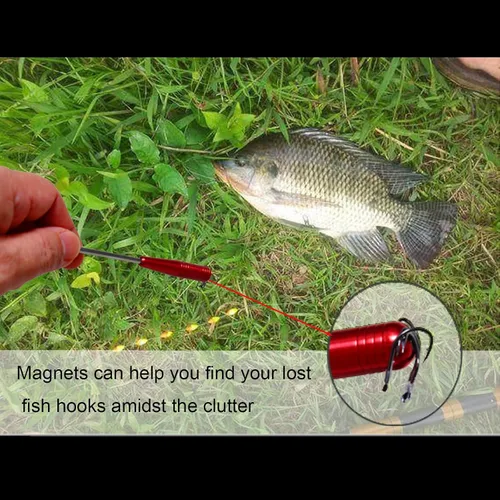 Miniatura 8 de Alicates de pesca y kit de herramientas de extracción de anzuelos – 2 removedores de ganchos de acero inoxidable con 1 alicates de anillo dividido