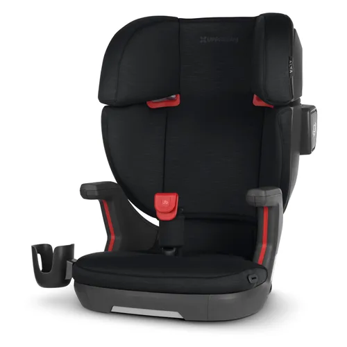 UPPAbaby Alta V2 Asiento elevador de respaldo alto/siete posiciones, reposacabezas de apoyo activo para niños en crecimiento/guía de cinturón Negro