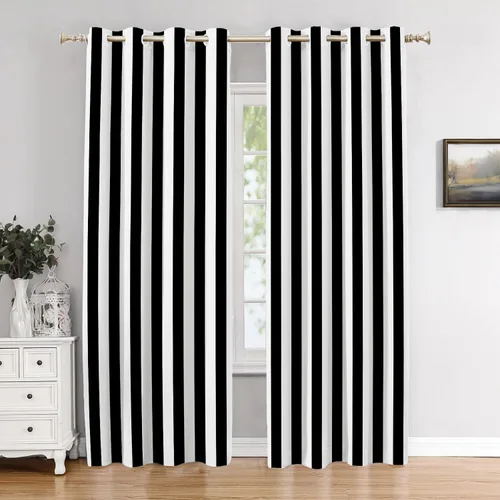 Miniatura 196 de Cortinas opacas de poliéster multicapa para cafetería, con diseño de diamantes, 2 unidades, 26 x 24 pulgadas