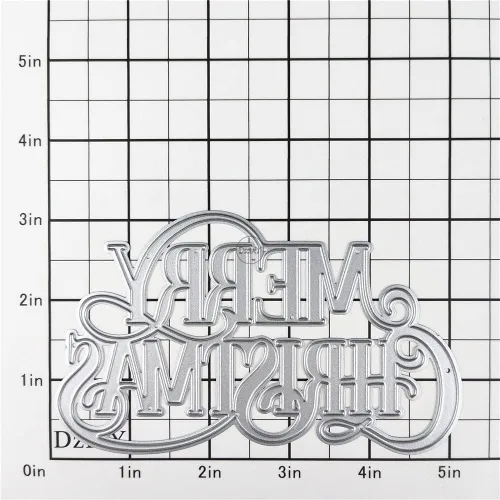 Miniatura 2 de DzIxY Troqueles de corte de metal con palabras de Feliz Navidad para hacer tarjetas, juegos de troqueles de papel para grabar, álbum, plantillas 23