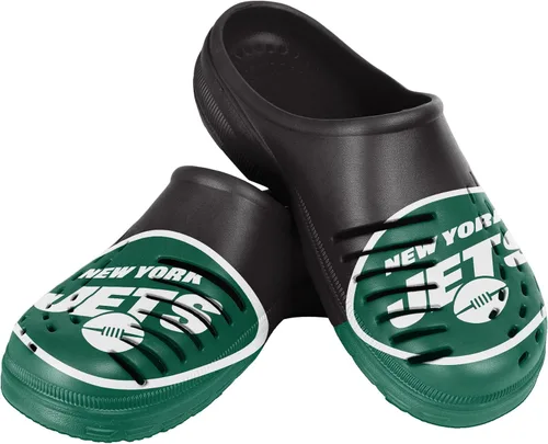 Miniatura 107 de FOCO - Sandalias de agua de jardín con logotipo de equipo de la NFL, para hombre, pantuflas, zuecos