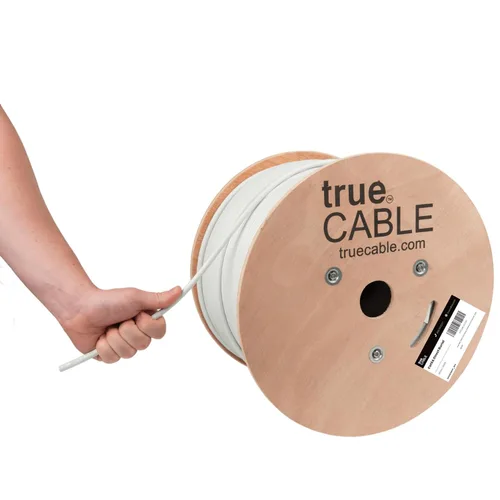Miniatura 14 de TRUE CABLE Cable Cat6A para Enterramiento Directo, Blindado FTP, 500 pies, Impermeable, Clasificado para Exteriores CMX, Negro, 23AWG Cobre Puro