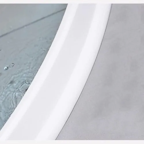 Miniatura 6 de Tira de agua de ducha de silicona, tira impermeable flexible, transparente