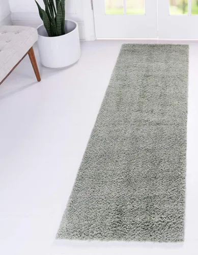 Miniatura 34 de Unique Loom Studio Colección Solid Shag - Alfombra Urbana Moderna Super Suave y de Felpa