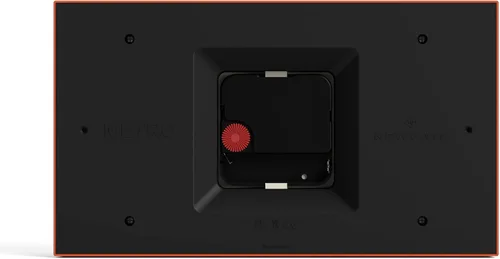 Miniatura 6 de NEWGATE® Mini reloj de escritorio Metro Reloj de repisa retro Negro Estilo de mediados de siglo para escritorio, mesa, estante o mesita