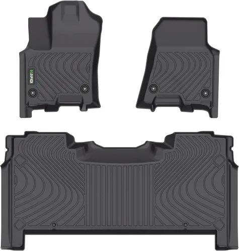 Miniatura 7 de HAFIDI® - Tapetes para auto con almacenamiento debajo del asiento, para todo clima, antideslizantes, de elastómero termoplástico, para la primera