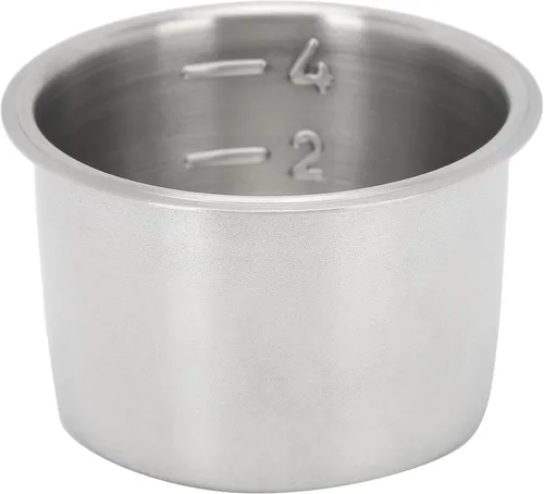 Filtro de café, 4 tazas de 2.008 in de acero inoxidable de una sola pared no presurizada filtro poroso cesta apto para EUPA, para Donlim, para