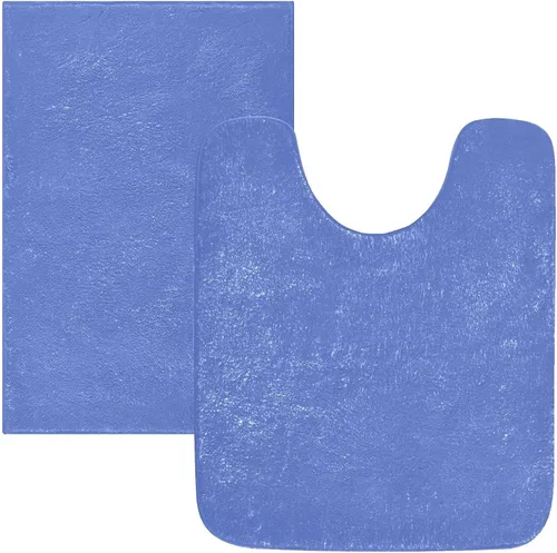 Miniatura 48 de Alfombra de baño amarilla, suave, absorbente, lavable a máquina, juego de alfombras de baño antideslizantes para puerta de baño, dormitorio